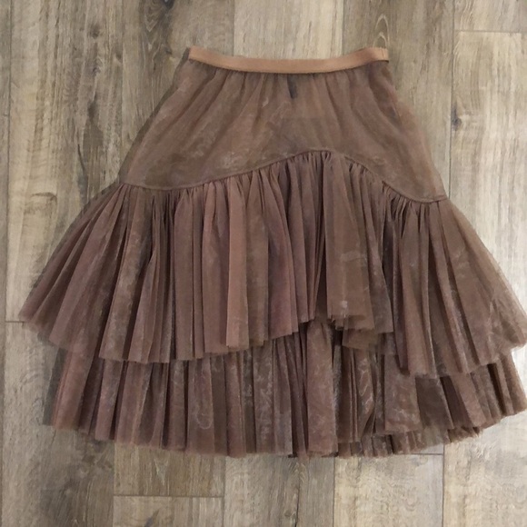 NWOT! - BCBGMaxAzria ‘Truffle’ Layered Tulle Skirt - Picture 2 of 12